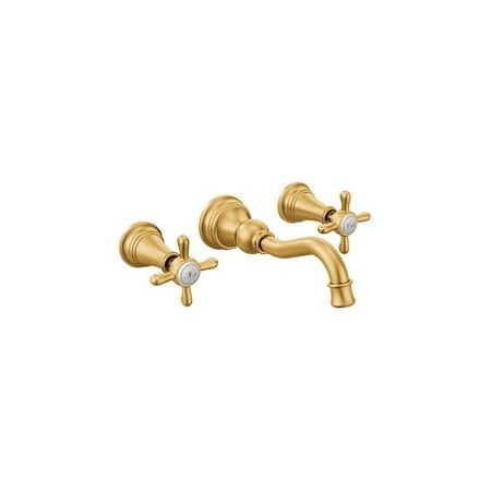 Moen Trim Weymouth Wall Mount Lav Cross Bg TS42112BG